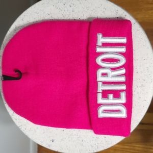 Detroit Beanie Winter Hat NWOT